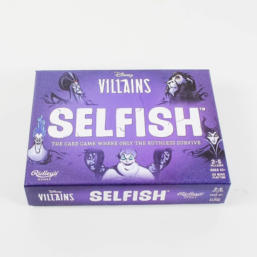 NEW! Selfish: Disney Villains | The Card Game Where Only The Ruthless Survive